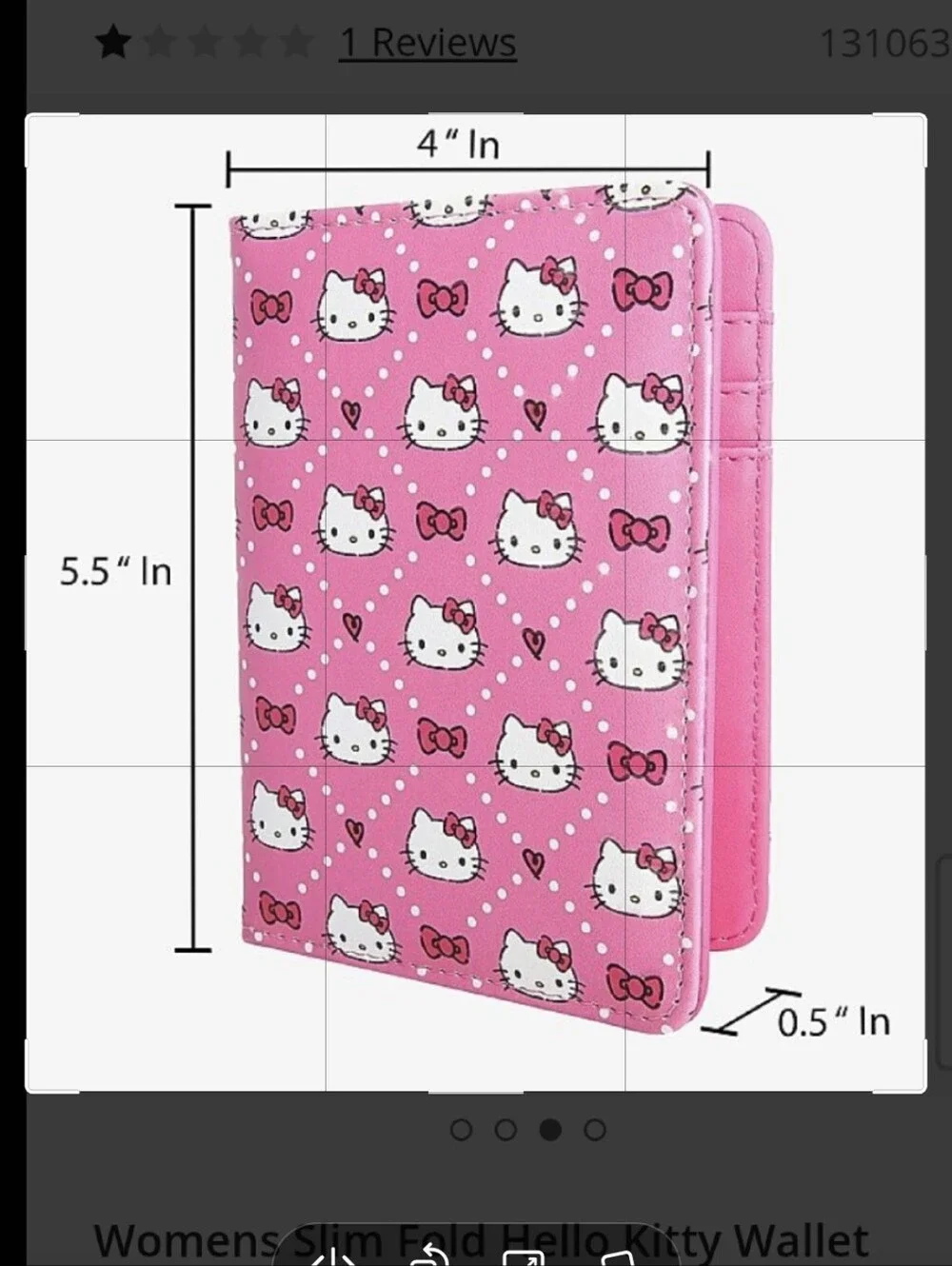 Hello Kitty Hot Pink Passport Holder And 2 Luggage Tags.... NEW WITH TAGS